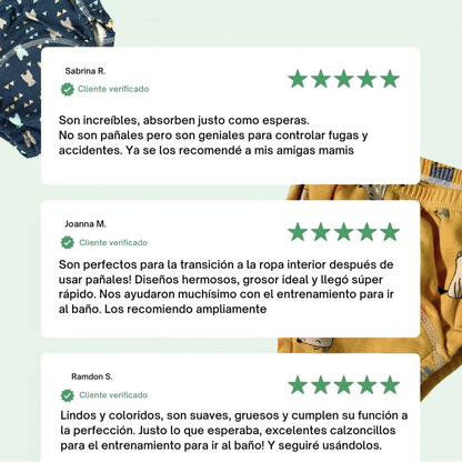 Calzoncito de aprendizaje para ir al baño
