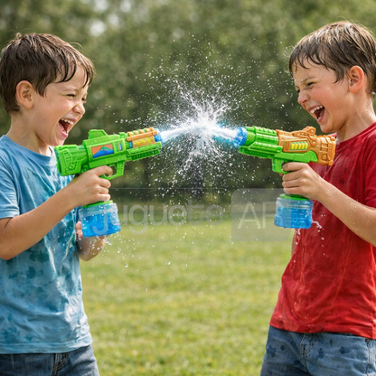 PISTOLA AUTOMÁTICA DE AGUA TIPO MINECRAFT
