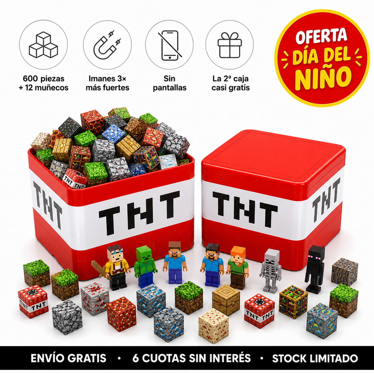 Promo Día del Niño · 2 Cajas TNT
