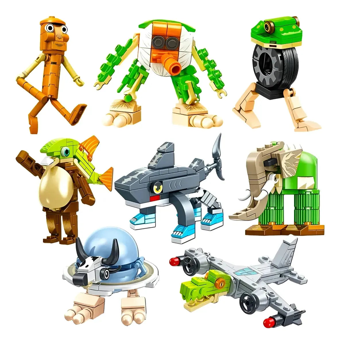 Caja sorpresa Legos Edición Brainrots Italianos Encastrables
