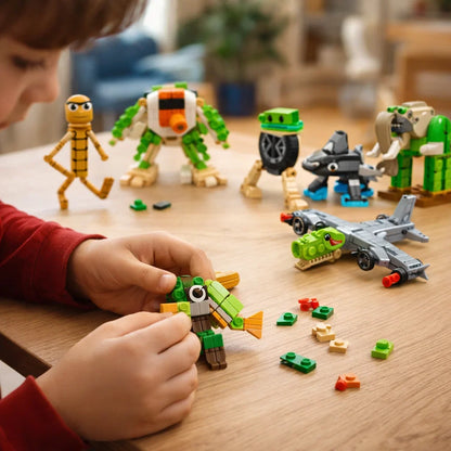 Caja sorpresa Legos Edición Brainrots Italianos Encastrables