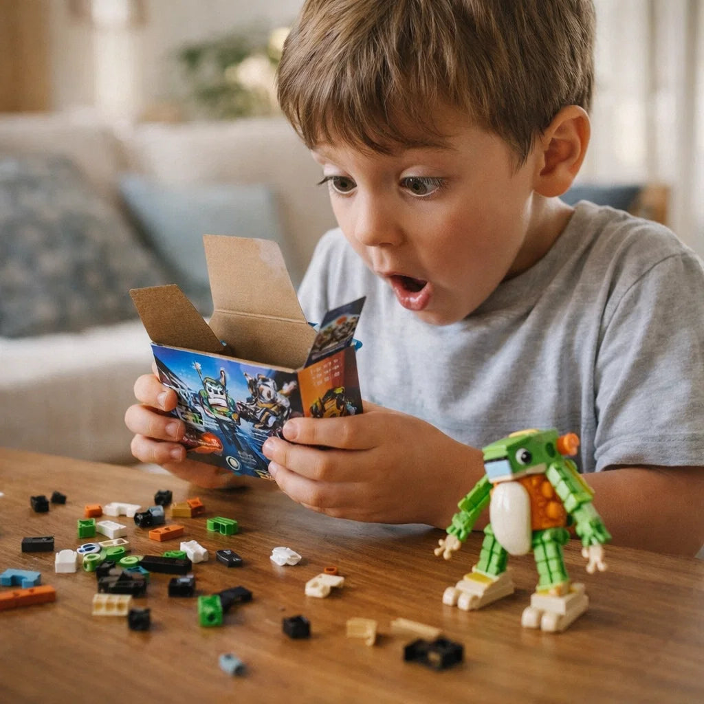 Caja sorpresa Legos Edición Brainrots Italianos Encastrables